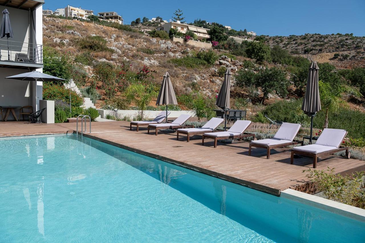 Seametry Luxury Living Penthouse Villa Souda Exteriör bild