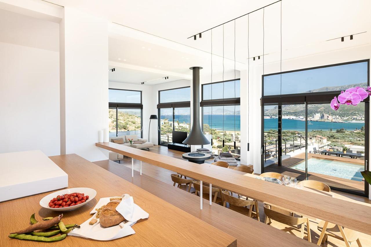 Seametry Luxury Living Penthouse Villa Souda Exteriör bild