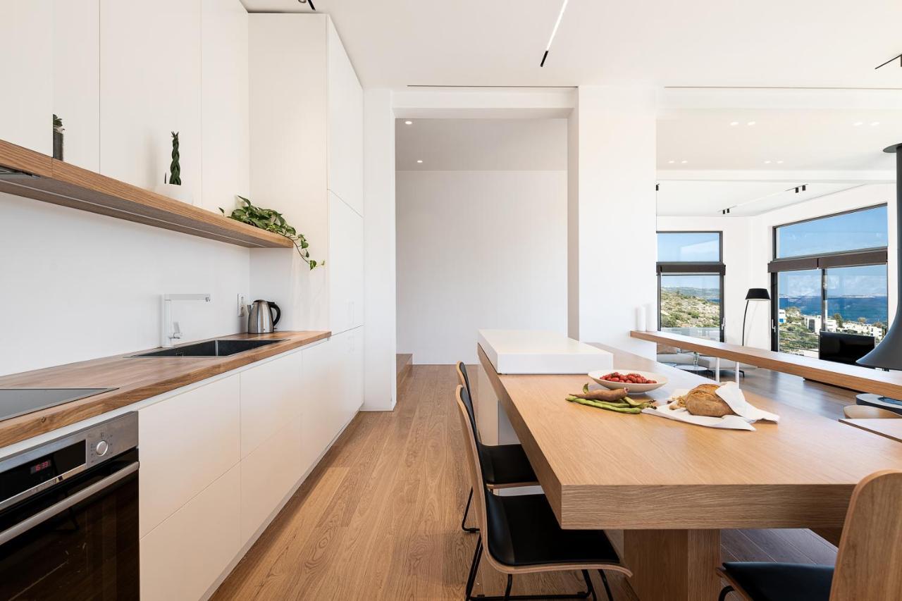 Seametry Luxury Living Penthouse Villa Souda Exteriör bild