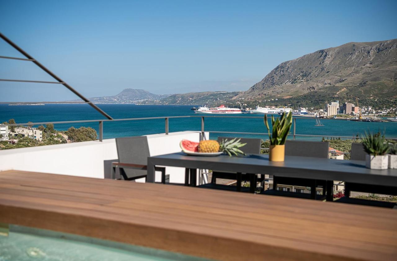 Seametry Luxury Living Penthouse Villa Souda Exteriör bild