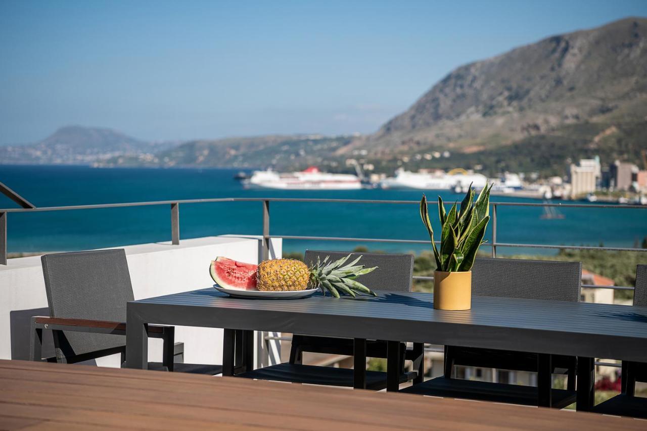 Seametry Luxury Living Penthouse Villa Souda Exteriör bild