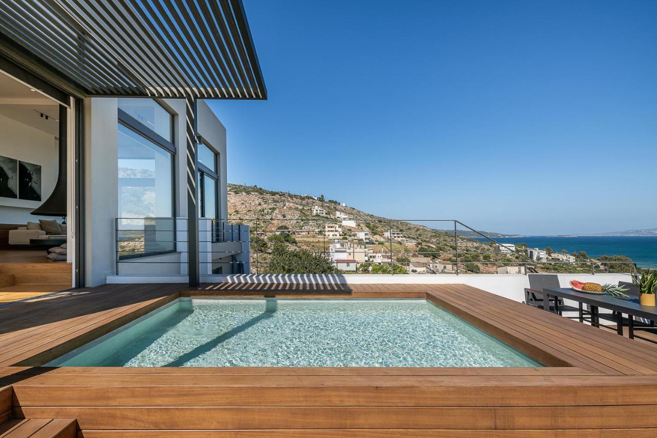 Seametry Luxury Living Penthouse Villa Souda Exteriör bild