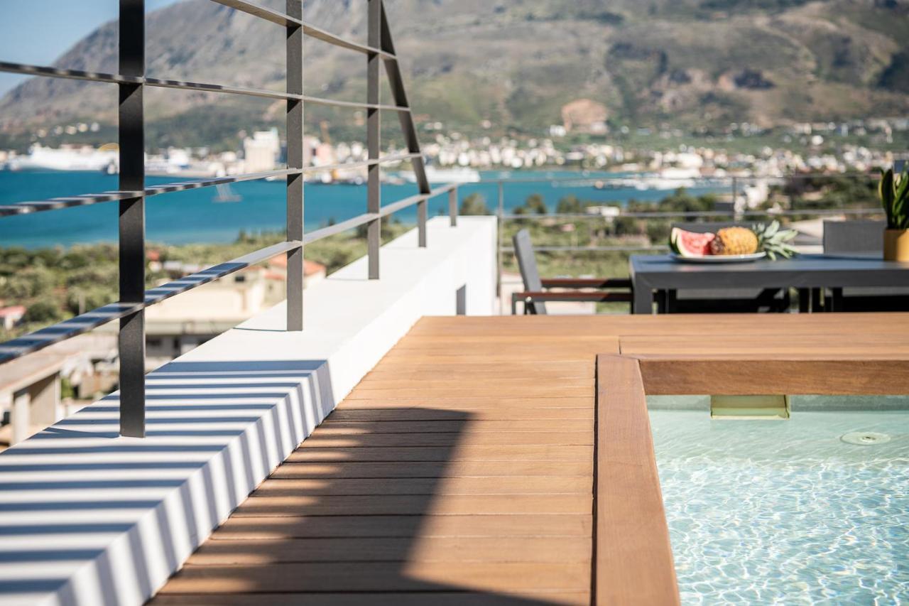 Seametry Luxury Living Penthouse Villa Souda Exteriör bild