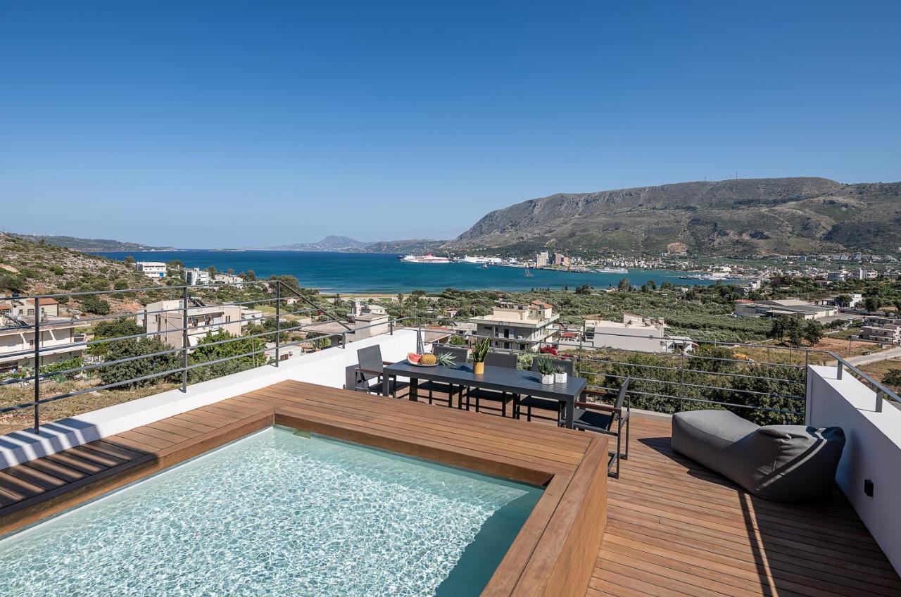 Seametry Luxury Living Penthouse Villa Souda Exteriör bild