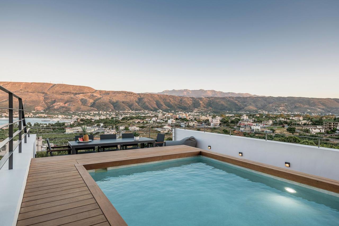 Seametry Luxury Living Penthouse Villa Souda Exteriör bild
